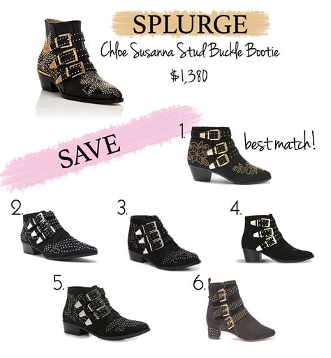 chloe booties dupe